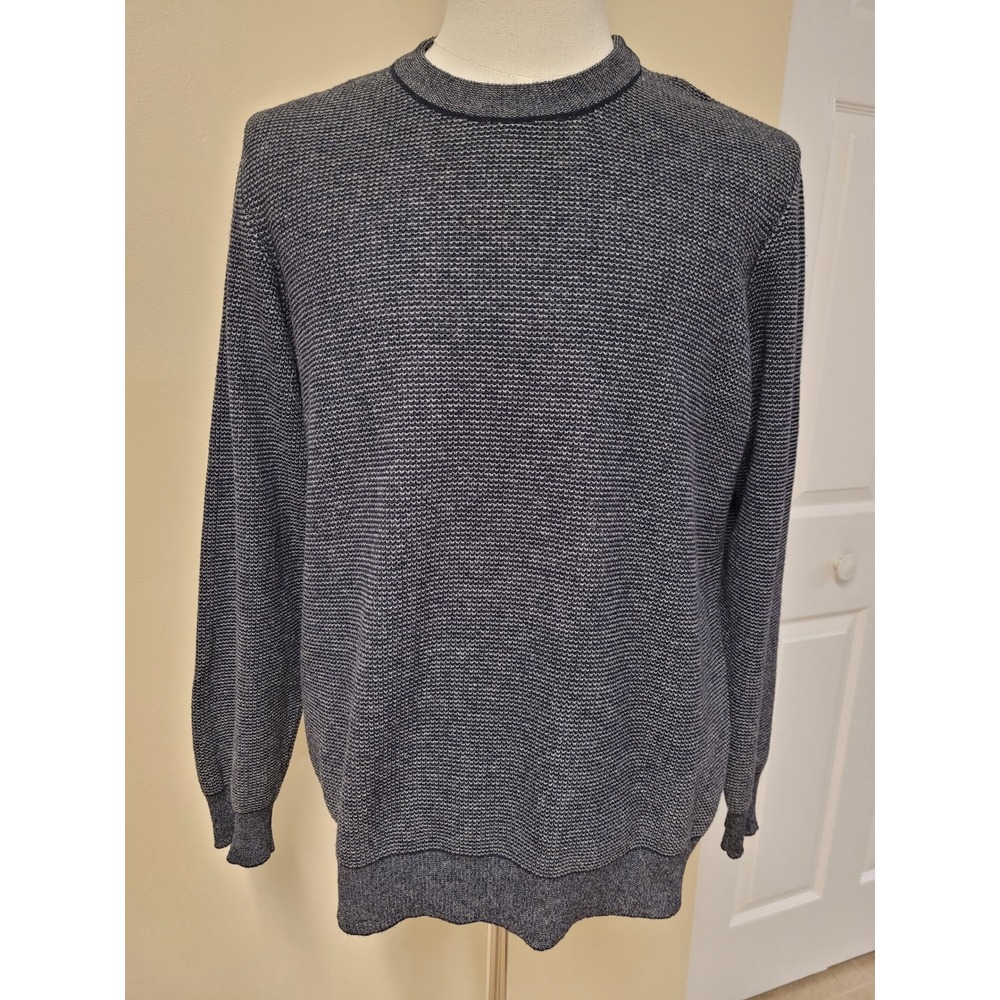 LUCA NOBILI Mens Knitwear Specialists Italy Wool Blend Sweater‎ Layering Sz L